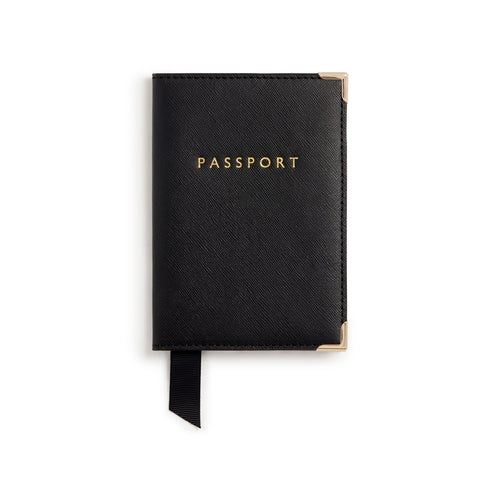 Nutcombe Black Passport Holder & Credit Card holder Gift Box