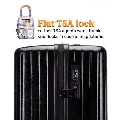 Ocean 20" Polycarbonate Carry-on Suitcase