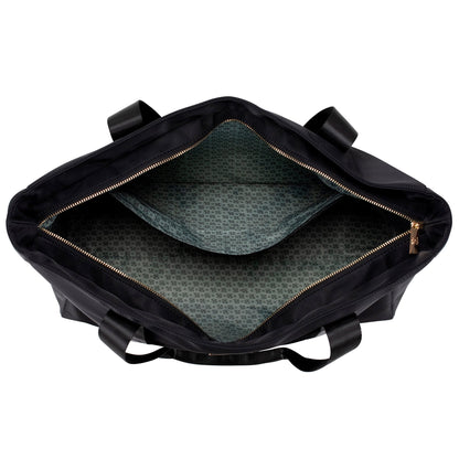 Uncomplicated Nylon Weekender Tote Bag