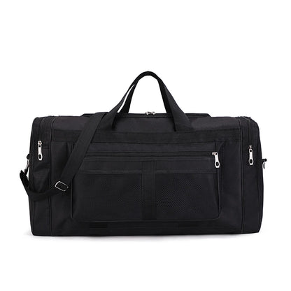 1 large capacity luggage storage bag, portable travel handbag, shoulder or crossbody, fitness bag