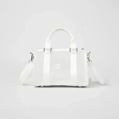 AL Duffle Yoga Transparent Mesh Fitness Bag  Training Shoulder Crossbody Sport Bags For Women Fitness Travel Gym Bags