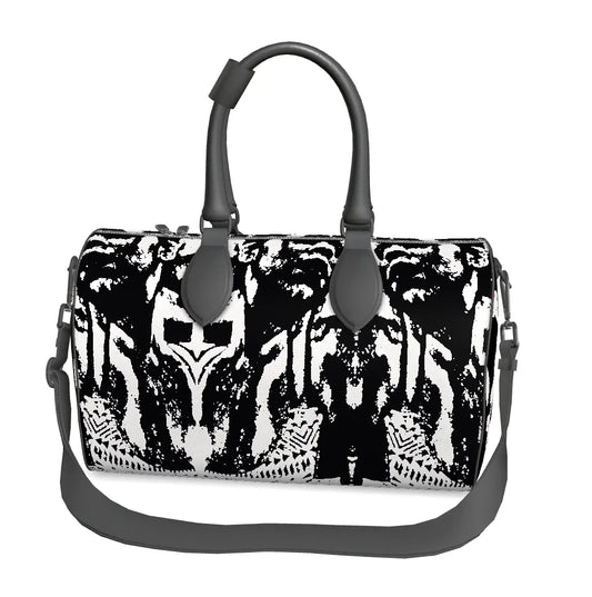 The West COAST Dripper Leather Duffle Travel Bag Erin Theia