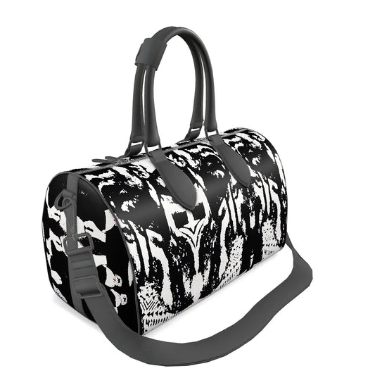 The West COAST Dripper Leather Duffle Travel Bag Erin Theia