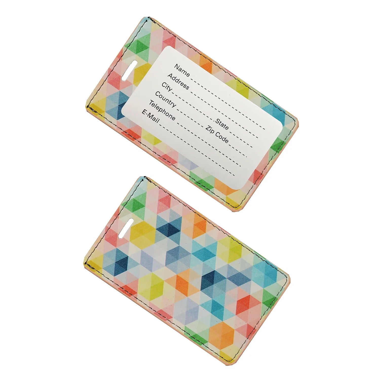 Designer Luggage Tag, 2Pk TR1282