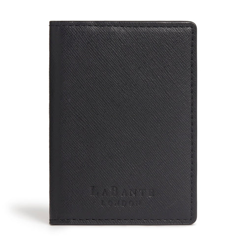 Nutcombe Black Passport Holder & Credit Card holder Gift Box