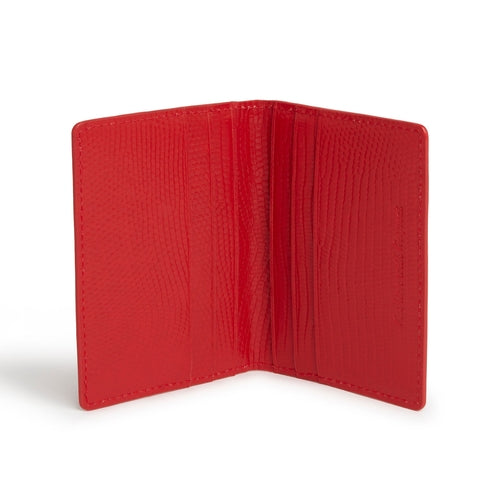 Nutcombe Red Passport Holder & Credit Card holder Gift Box