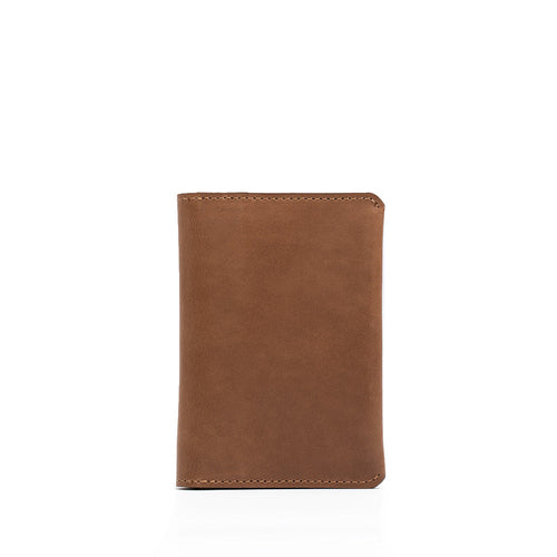 Leather AirTag Passport Holder