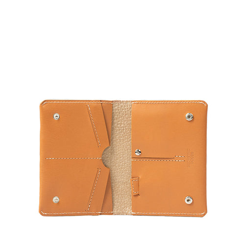 Leather AirTag Passport Holder